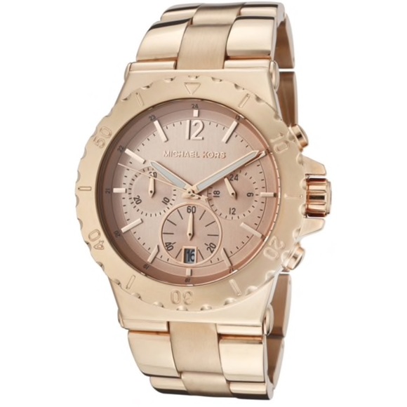 MK Chronograph watch GOLD